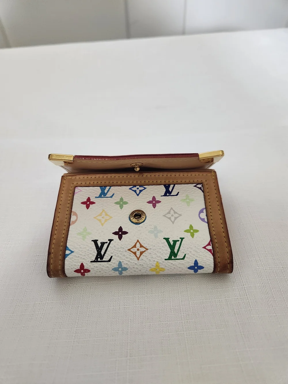 Louis Vuitton Takashi Murakami  Multicolor Small Wallet